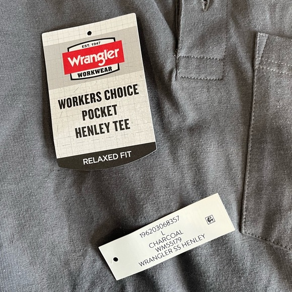 NWT 2 Wrangler “Work Wear” Shirts - Picture 8 of 8